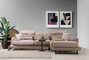 Atelier Del Sofa Frido Corner Right (L3+Chl) - Beige